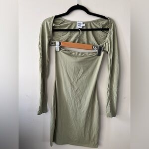 Princess Polly 2-Piece Matching Mini Tube dress + cardigan Set (Sz 2)